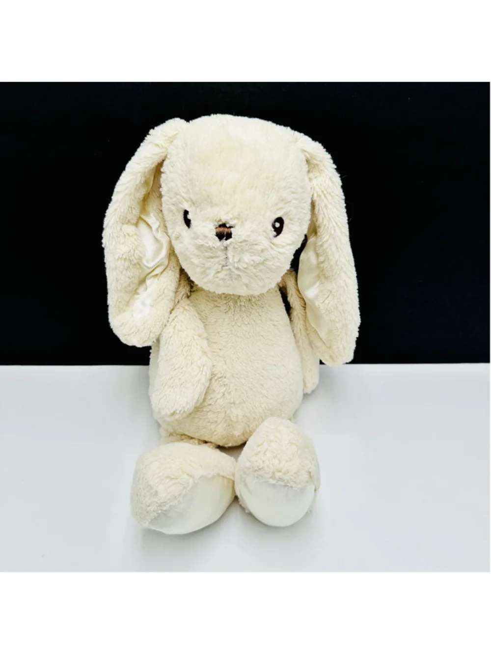 Toys “R” Us Animal Alley Bunny Rabbit 17” Plush Stuffed Floppy Crème White